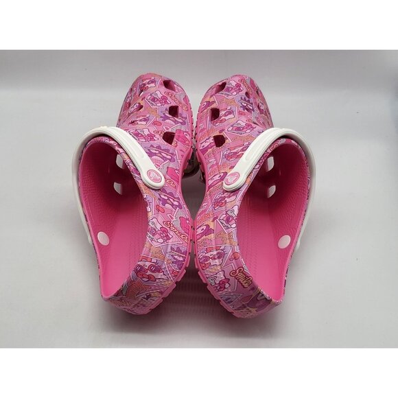 Crocs Hello Kitty Classic Clog Womens Size 12 Pink 208527 680 - Picture 5 of 10
